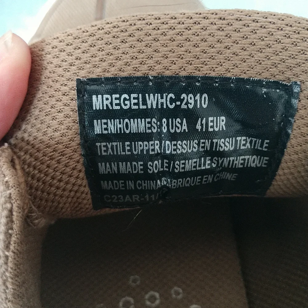 Men's  Lugz  Regent Lo  Sneakers  SIZE 8                 NWT      Golden Tan - Picture 7 of 8